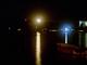 Lever de Lune sur la baie du Lazaret (La Seyne sur Mer, 1er Juillet 2004)
