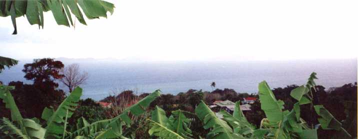 Vue sur les Saintes