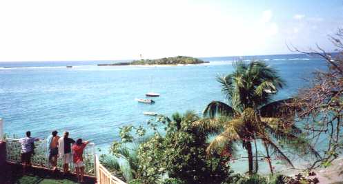 La baie du Gosier et son ilot