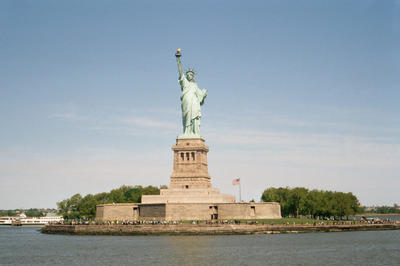 La Statue de la Liberte (depuis le Ferry)