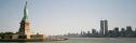 Photo de South Manhattan et de la Statue de la liberté