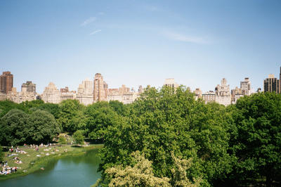 Vue sur Central Park et New-York
