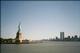 La Statue de la Liberte et South Manhattan (depuis le Ferry)