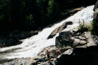 Une chute de Shelburn Falls