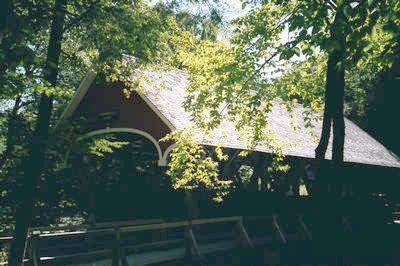 Pont couvert des gorges de la Flume