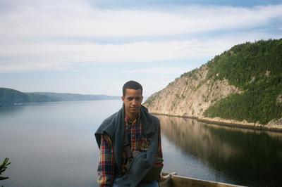 Dom devant le Fjord du Saguenay à Sainte-Rose du Nord