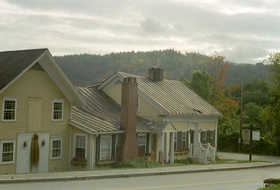 Une maison du Vermont (Vermont USA, 21 septembre 2001)