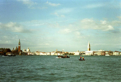 Venise depuis le Lido (Venise, Italie, 2001/11/13-15)
