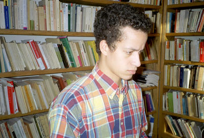Dom dans son bureau (Aix, décembre 2001)