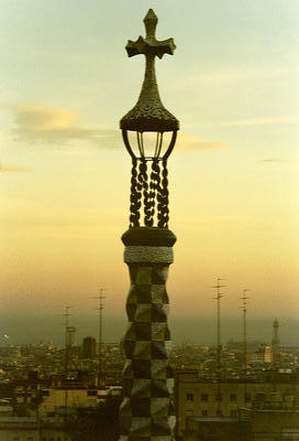 Parc de Guëll (Barcelone, Espagne, 28 décembre 2001)