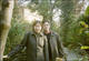 Shoko et Takashi dans le jardin de l’Atelier Cézanne (Aix, 12 Janvier 2002)