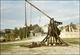 Reconstitution d’une catapulte médiévale (Les Baux, 27 Janvier 2002)