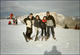 Arnaud, Amélie, Béné et Dom au sommet du Super Devoluy (Devoluy, 03 Février 2002)