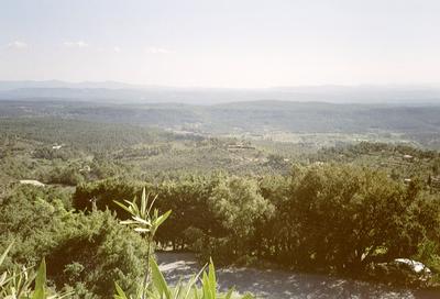 Vue sur le haut pays varois (20 Avril 2002)