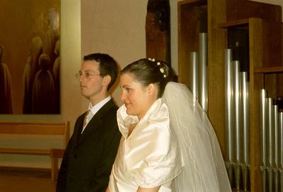 Les mariés (Le Chauffaud, 11 Mai 2002)