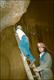 Ascenscion d’une « cascade » (Grotte de Trabuc, Anduze, 29 Juin 2002)