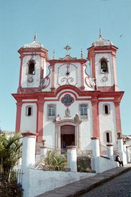 Une église d’Ouro Preto
