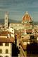 Vue sur le duomo depuis le palazzo Vecchio (Florence, Italie, 28 Octobre 2002)