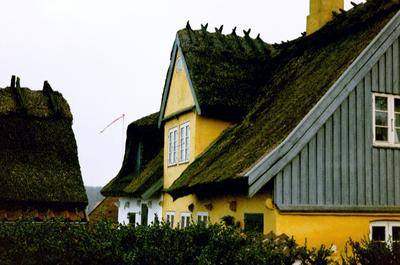 Maisons aux abords du Centre Vicking (Røskilde, 22 Février 2003)