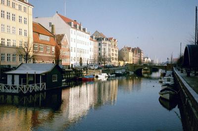 Canal de Cristianhavn (Copenhague, 23 Février 2003)