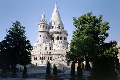 Le bastion du pêcheur (Buda, Hongrie, 18 Mai 2003)