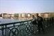 Marie-Claire et José sur le pont Szabadság (Budapest, Hongrie, 23 Mai 2003)