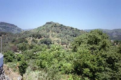 Vue de la vallée d’Amari (Crète, 13 Juin 2003)