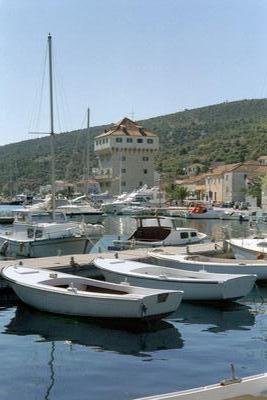 L’hôtel Kastil à Marina (Croatie, 7 Juillet 2003)