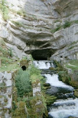 Les sources de la Loue (Franche-Comté, 22 Juillet 2003)