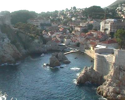 Le quartier de @@@ (Dubrovnik, 1er Juillet 2003)