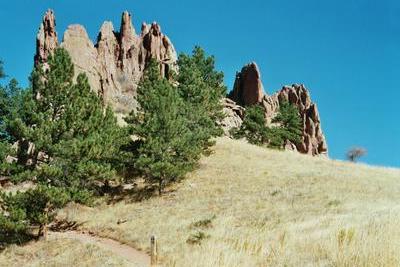 Pionner park, point de départ des Rocheuses (Boulder, Colorado, 24 Octobre 2003)