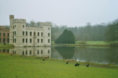 Le Château de Bouchout, au Jardin Botanique de Meise (Belgique, 31 Décembre 2003)