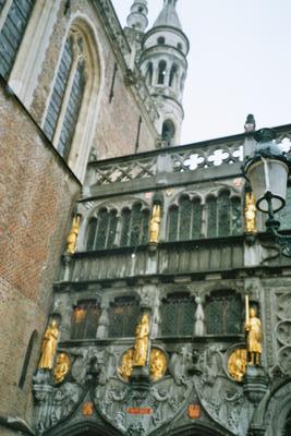 L’église du Saint-Sang (Bruges, Belgique, 1er Janvier 2004)
