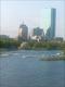 Back Bay vue depuis le Longfellow Bridge (Boston, 13 Mai 2004)