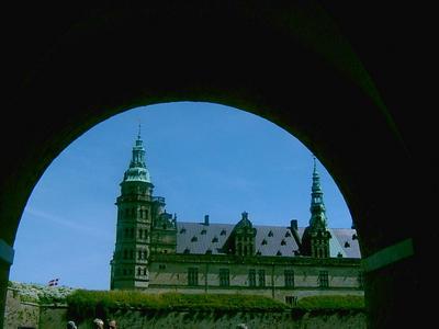 Le château de Kronborg (Helsingør, Danemark, 17 Juillet 2004)