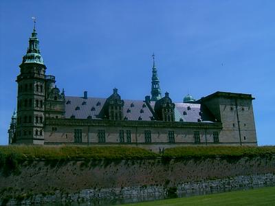 Le château de Kronborg (Helsingør, Danemark, 17 Juillet 2004)