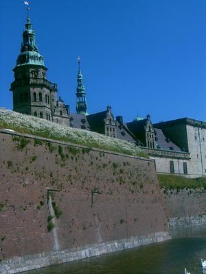 Le château de Kronborg (Helsingør, Danemark, 17 Juillet 2004)