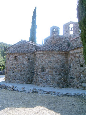 Chevet de Notre-Dame de Pépiole  (Six-Fours, 10 Août 2004)