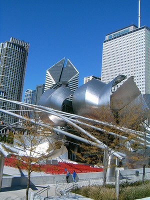 Pavillon Jay Pritzker, Millenium Park (Chicago, 9 Octobre 2004)