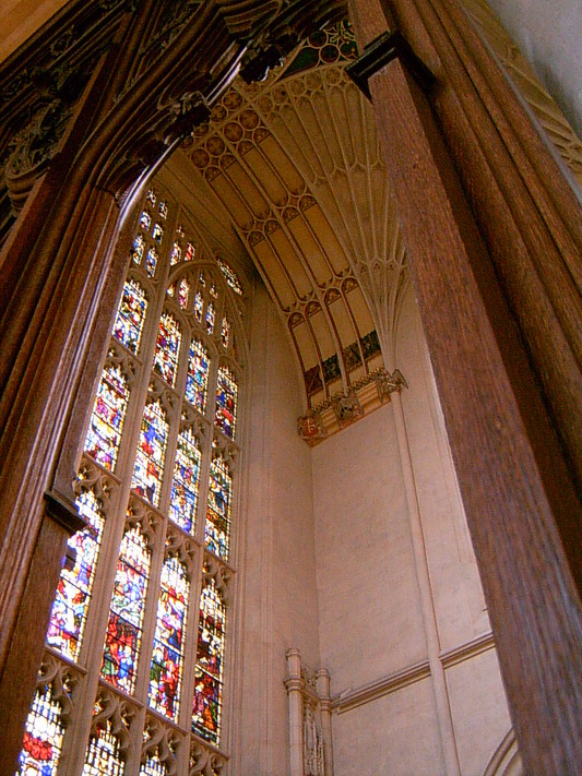 Choeur de la cathédrale (Bath, 30 Octobre 2004)