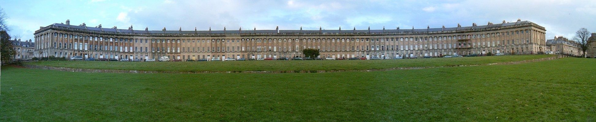 Le Royal Crescent (Bath, 1er Novembre 2004)