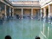Bassin principal des thermes (Bath, 30 Octobre 2004)