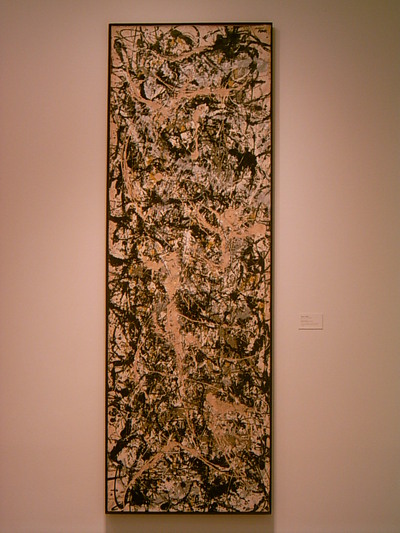 Jackson Pollock, 1950  (Fogg Art Museum, Cambridge, 28 Novembre 2004)