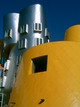 Vue sur le Stata Center depuis la terrasse du 5ème étage (Cambridge, 4 Décembre 2004)