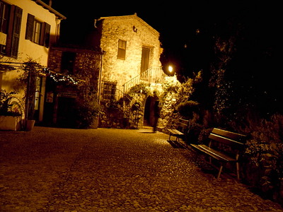 Roquebrune by night, (Roquebrune Cap-Martin,  18 Décembre) 