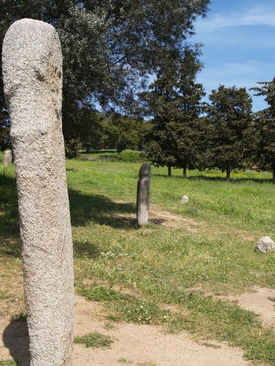 Menhir sculpté (Filitosa, 2 Mai 2005)