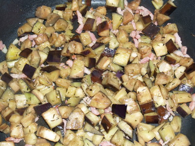 Poêlée d’aubergines (10 juillet 2005)