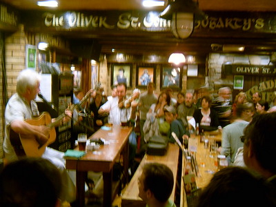 Pub et musique (Dublin, 6 août 2005)