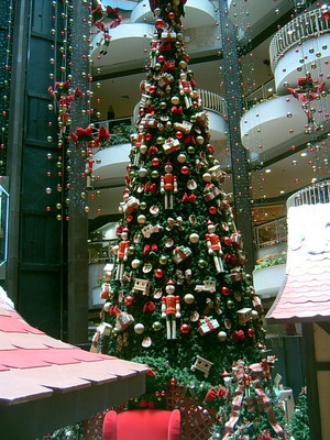  Arbre de noë du centre commercial Barra Shopping ( 9 novembre 2005)