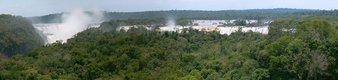  Panorama des chutes vu depuis le sommet de l’hôtel Sheraton (11 novembre 2005)